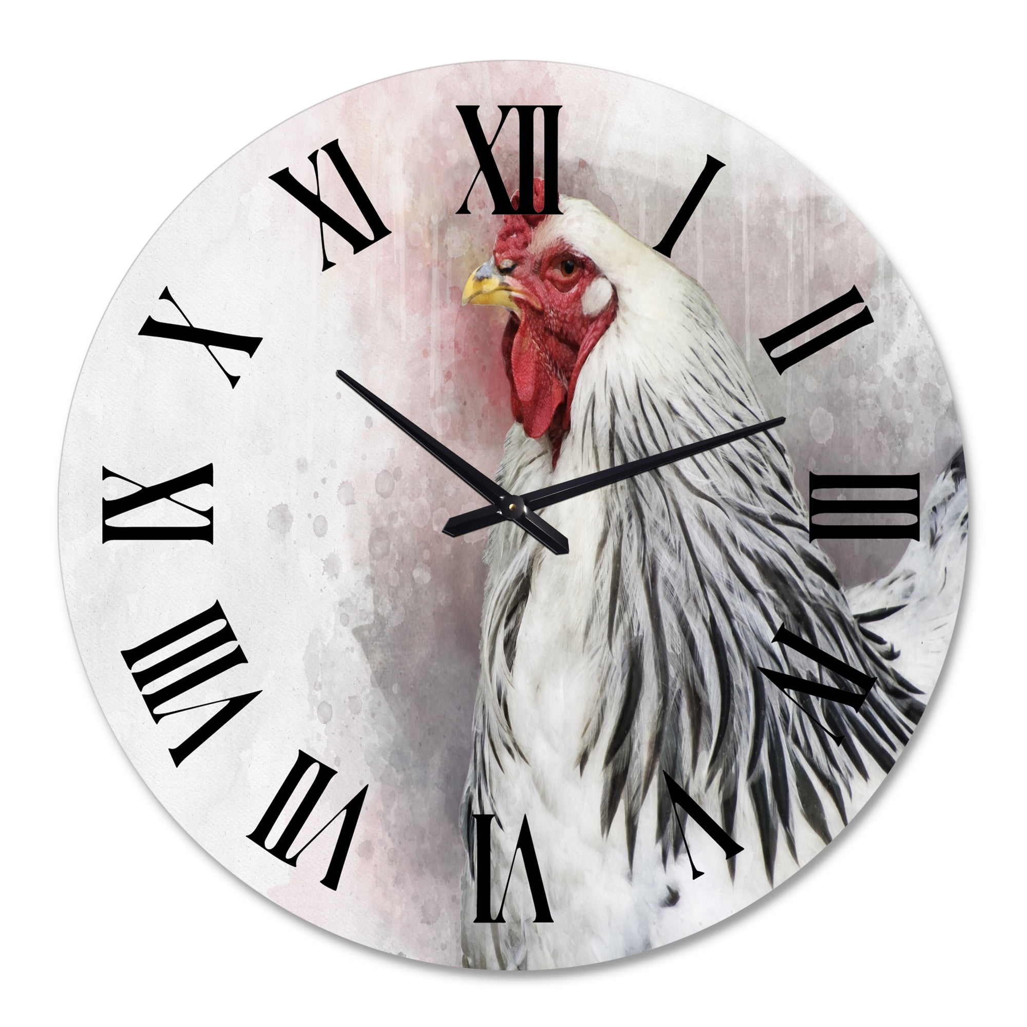 Designart 1 in Quartz Traditional Wall Clock