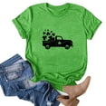 thumbnail image 2 of QIPOPIQ T-Shirts à Manches Courtes pour Femmes à Col Rond St. Patrick's Day T-Shirts Hauts Shamrock T-Shirt Chemise Verte Tunique St Patricks Day Chemises Tee T-Shirt Noël Fêtes Chemises T-Shirts Graphiques Aubaines, 2 of 4
