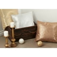 thumbnail image 5 of Saro Lifestyle Shimmering Metallic Design Down Filled Throw Pillow Gold, 5 of 5