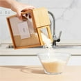 thumbnail image 3 of 101oz /3L Clear Large Wooden Cereal Containers Storage for Cereal, Rice, Snack, Candy Storage, 3 of 6