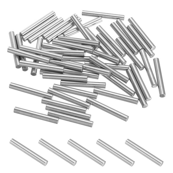 Metal Dowel Pins 4x30 mm, 50 Pcs 304 Stainless Steel Shelf Support Peg Pin