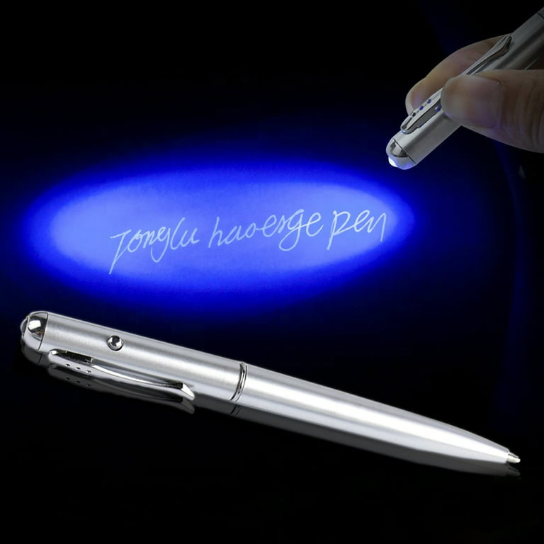 Spy Pen With Magic Pens For Kids Reacting With Uv Light For Secret Mes