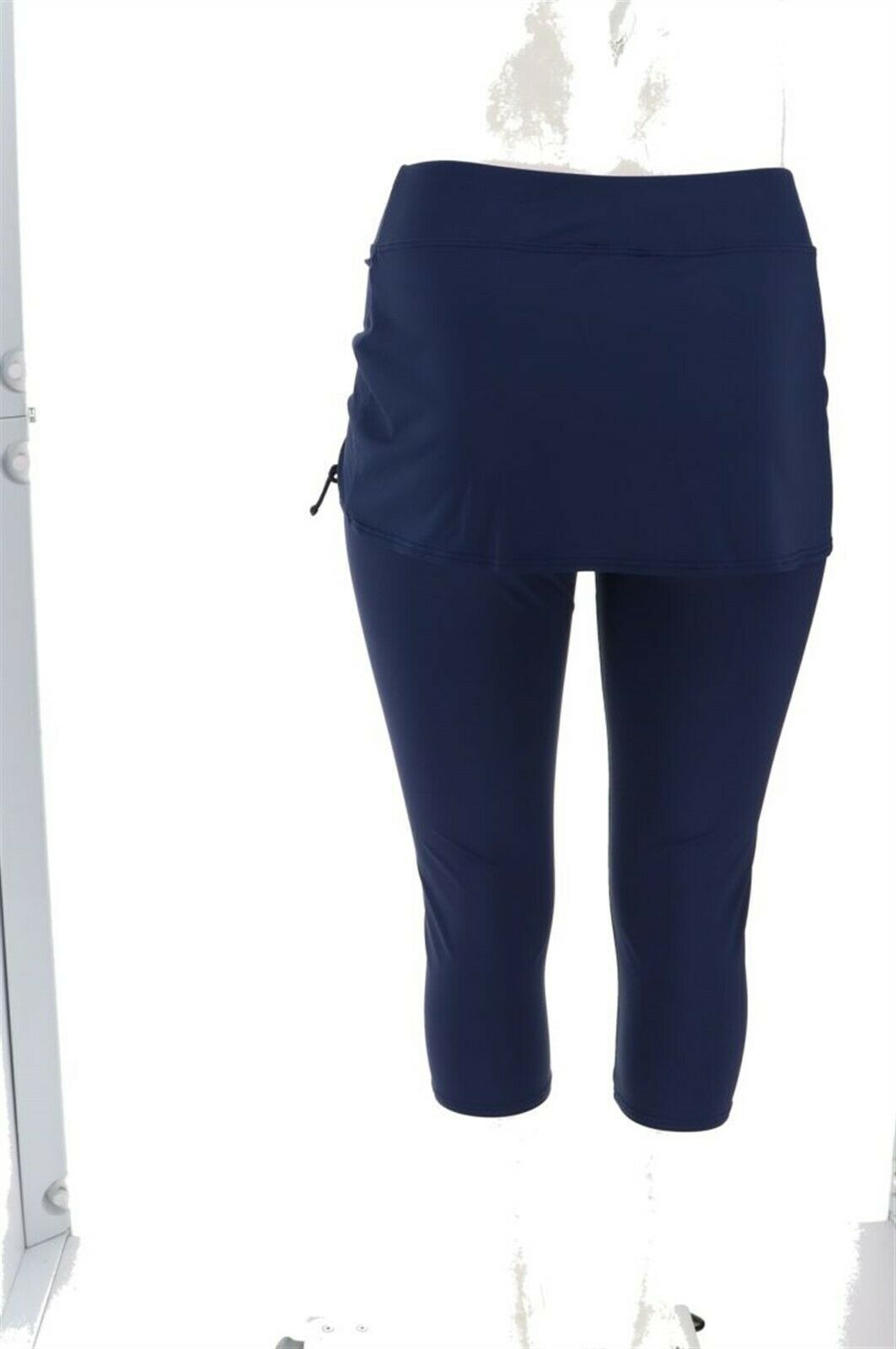 Lands' End Swim Cover Up Crop Leg Pants 