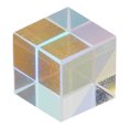 thumbnail image 2 of K9 Cubo de Vidrio Óptico Prisma Mezcla de Color Cubo Pulido de Diamante Prisma de Dispersión RGB Física y Decoración Espectro de Luz Modelo Educativo Accesorios de Fotografía ANGGREK Otros, 2 of 8