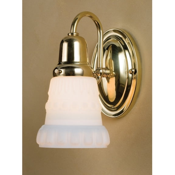 Meyda Tiffany 36635 5" Wide 1 Light Wall Sconce - Brass