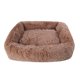 thumbnail image 1 of Cama ortopédica de felpa suave para mascotas, cojín para dormir, para perros pequeños y grandes, 1 of 1