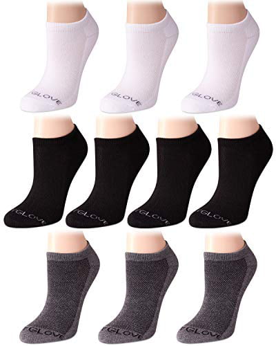 Body Glove Womens Socks 12 Pack Lightweight No-Show Liners