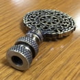 thumbnail image 2 of Royal Designs, Inc. Mandala Filigree Lamp Finial for Lamp Shade, F-5009AB-1, Antique Brass, Single, 2 of 4