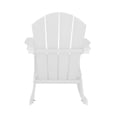 thumbnail image 7 of GARDEN Outdoor Adirondack Rocking Chairs for Patio (Set of 4), White, 7 of 7