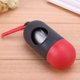thumbnail image 1 of Dispensador de bolsas de limpieza de basura para perros y mascotas + juego de bolsas para caca (gris + rojo) Likrtyny Para estrenar, 1 of 8