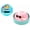 Pink, variant on Shark Dumpling Squishy, Mystery Squishy with Box, Colorful Dumplings Squeeze Balls Stress Relief Sensory for Holiday & Birthday Gifts (Shark Dumpling)