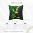 thumbnail image 4 of Bingfone Decorative Pillow Covers 16"X16" St. Patrick'S Day4 Couch Pillow Cases Modern Farmhouse Covers For Couch Sofa Bed, 4 of 9