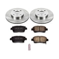 thumbnail image 3 of Power Stop Front Stock Replacement Brake Pad and Rotor Kit KOE1153, 3 of 8