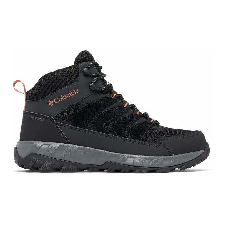 Columbia Strata Trail Mid Waterproof Hiking Boots City Gray Savory Men’s Size Columbia Strata Trail Mid Waterproof Hiking Boots Men main image 4