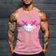 thumbnail image 1 of Camiseta sin mangas de cuello redondo para hombre, con estampado de Halloween, cuello redondo, estilo informal, deportiva, para hombre, 1 of 5