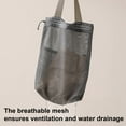 thumbnail image 7 of LShunze Mesh Shower Caddy Portable with Zipper - Quick Dry Shower Caddy Hanging for Travel Gym Camp Beach - Shower Organizer Bag Bathroom Essentials for College Dorm, 7 of 7