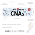 thumbnail image 2 of Koyal Wholesale We Heart Our CNAs, Happy CNA Week Nurses Week Decorations Banner, Pk-1, 2 of 5