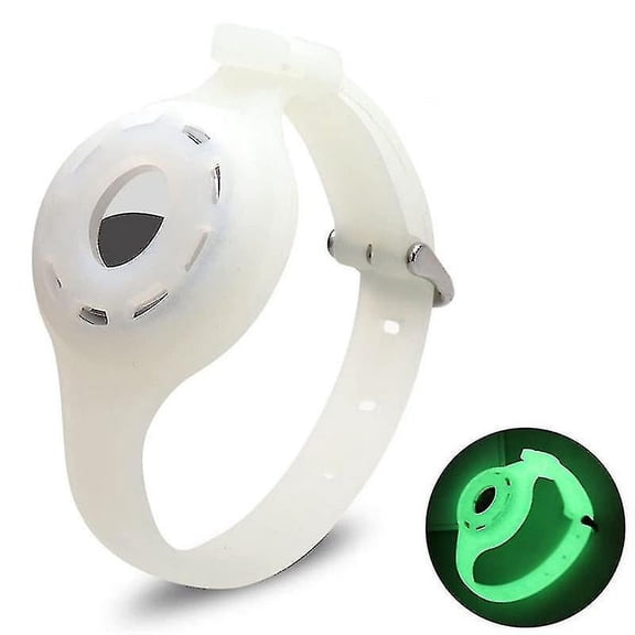 Airtag Cat Collar, Airtag Dog Collar Holder, 7.6-18.7 Inch Soft Silicone Dog Collars Compatible With Apple Airtag