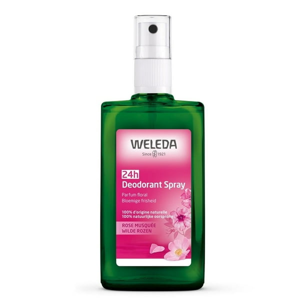 Weleda Desodorante Spray Rosa Silvestre 3.4 Oz 3.4 Onzas