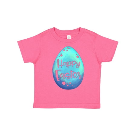 

Inktastic Happy Easter Blue Easter Egg Boys or Girls Toddler T-Shirt