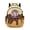 Baseball Ice Cream, variant on Neon Lightning Bolt Pattern Bookbag with Lightweight & Comfort Carry, Multi-Pockets All-day Wear Comfort 17 Inch Book Bag for Travel Short Distance Travel