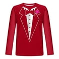 thumbnail image 4 of Blusas y camisas de manga larga y cuello redondo, camisetas casuales de moda para hombre, camisetas deportivas con estampado navideño, camisetas de manga larga, blusas de manga larga y cuello redondo,, 4 of 4