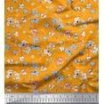 thumbnail image 1 of Soimoi Silk Fabric Artistic Floral Fabric Prints By Yard 42 Inch Wide, 1 of 3