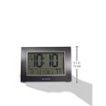 thumbnail image 4 of Reloj despertador Atomic AcuRite con fecha, día de la semana, gris, 4 of 4