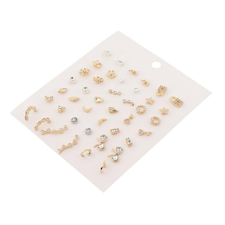 Multi-Colour Enamel Round Hypoallergenic Earrings Studs for Women Sens –  Feelontop Jewellery
