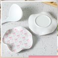 thumbnail image 3 of Bow Spoon Rest for Kitchen Counter, Cute Ceramic Cooking Spoon Holder for Stove Top, Large Utensil Spatula Rest Tray Kitchen Gadgets Gift Housewarmings, 5.2 Inch(Pink Bow), 3 of 7