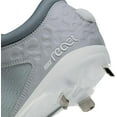 thumbnail image 5 of Nike Women's Hyperdiamond 4 Elite Softball Cleats 6.5, Wolf Grey/Cool Grey/Pure Platinum/White, 5 of 7