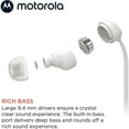 thumbnail image 3 of Motorola Earbud 3-S White Wired Earbuds, 3 of 5