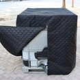 thumbnail image 1 of IBC Tank Cover, IBC, Thermal Insulation, Rain Cover, IBC Protection, Frost Protection, 120 x 100 x 116 cm (Black), 1 of 4
