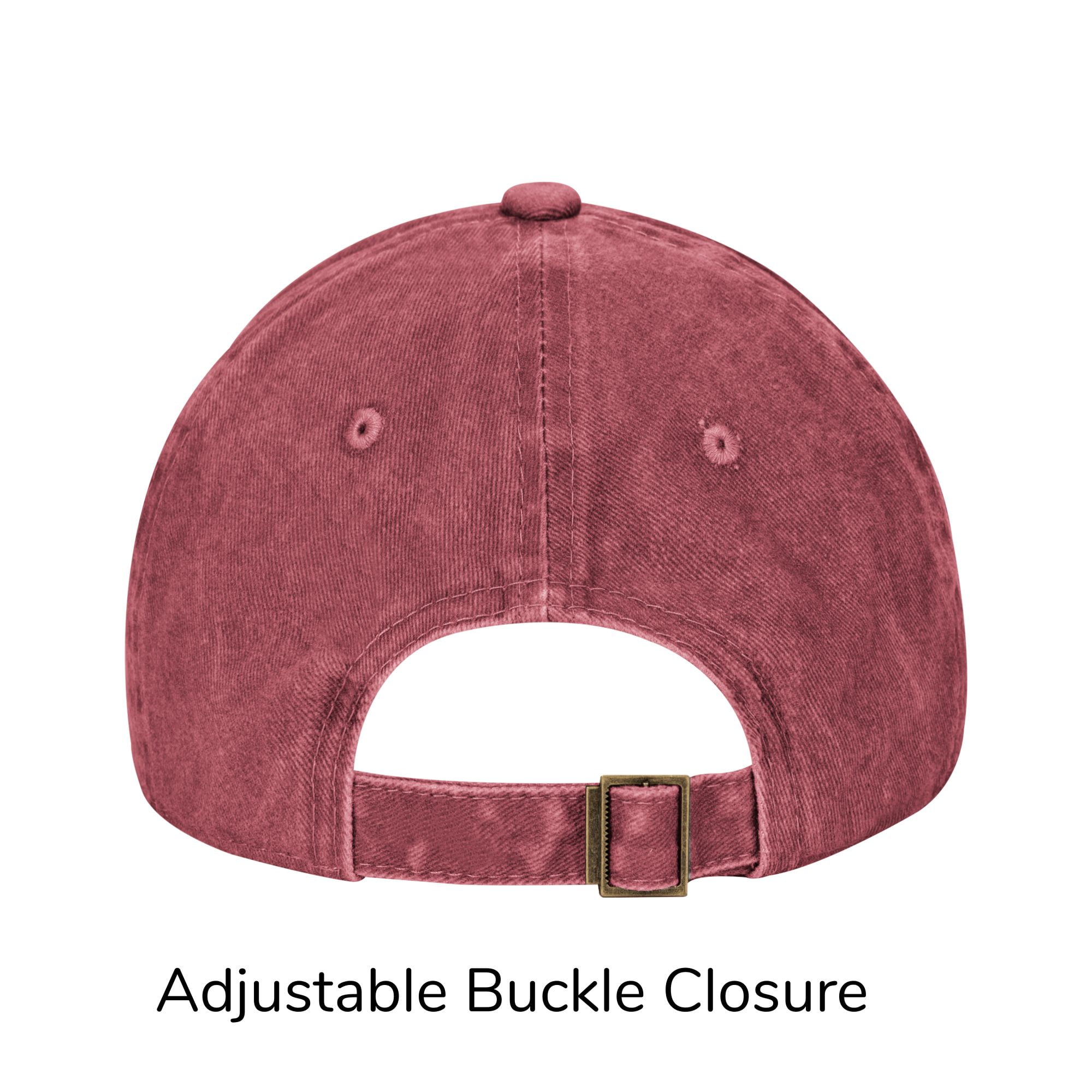 DouZhe Adjustable Washed Cotton Baseball Cap - Georgia State Seal