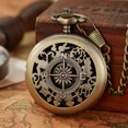 thumbnail image 4 of Compass Pocket Watch Outdoor Mountaineering Adventure Equipment Flip Compass Pocket Watch, 4 of 6