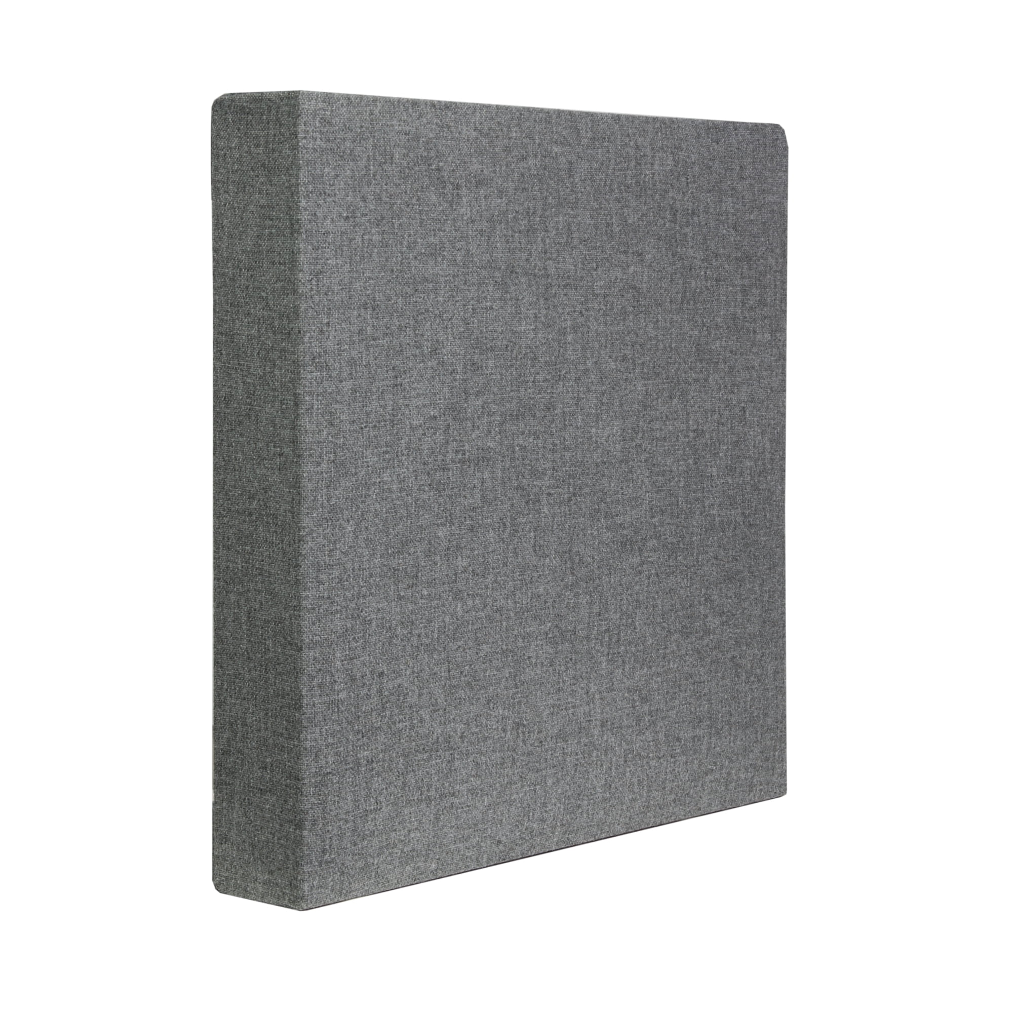 ATS Acoustics ECO Panel Low-VOC Professional Studio Recording Booth Sound Absorbing Acoustic Panel 24" x 24" x 4" (Charcoal)