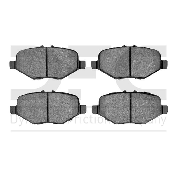Dynamic Friction Company Heavy Duty Pads - Semi Metallic 1214-1612-00-Rear Set