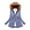 Light blue, variant on Jiyugala Women's Overcoat Warm Thickened Overcoat Warm Trendy Winter Fashion Lined Hooded Snow Outwear Coat Jacket