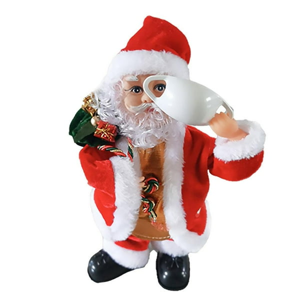 Muecos Navidad Santa Claus Juguete Bailando Santa Claus Dancing