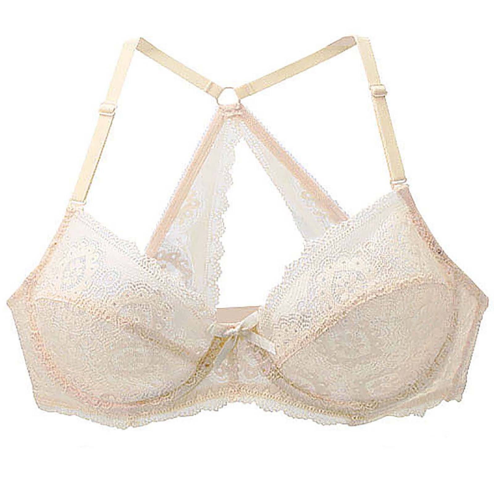 Honey Cream Floral Lace Bralette . Soft Lace Lingerie by Fidditchdesigns 