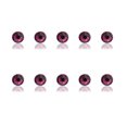 thumbnail image 1 of Nail Rhinestones Flat-Bottom Multi-faceted Sides DIY Handcraft Excellent Gloss Manicure Crystal Different Styles Mobile Phone Dark Purple, 1 of 6