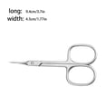 thumbnail image 4 of Cuticle Nipper Home Salon Trimming Tool Dead Skin Trim Tools Nails Trimmer Scissor Manual Cuticles Remover Manicure Accessory, 4 of 8