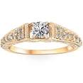 thumbnail image 1 of 5/8ct Vintage Diamond Engagement Ring 14K Yellow Gold, 1 of 4