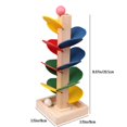 thumbnail image 4 of Tree Toy Marble Ball Run Track Game Multicolored Workmanship Compact Size Education Birthday Gift Manual Capacity Funny Educational Accessories Education Supplies, 4 of 9