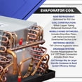 thumbnail image 3 of Goodman 5 Ton 13.4+ SEER2 Central Heat Pump with Mobile Home Coil System - GLZS4BA60, 3 of 8