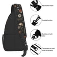 thumbnail image 5 of Sling Bag Baseball Vintage Sport Hiking Daypack Crossbody Shoulder Backpack Travel Chest Pack for Men Women, 5 of 6
