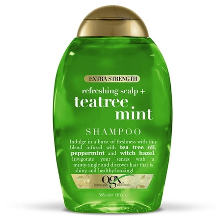 OGX Extra Strength Tea Tree Mint Shampoo 13oz (Best Tea Tree Shampoo)