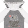 thumbnail image 4 of Inktastic Aunt and Uncle Love Me Nephew Boys or Girls Long Sleeve Baby Bodysuit, 4 of 5