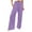017_Purple, variant on frariair Straight Leg Pants for Women High Waist Wide Smocked Elastic Loose Comfy Casual With Pockets Green