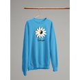thumbnail image 3 of Daisy See The Good Sweatshirt Women -Image by Shutterstock, Female Medium, 3 of 4